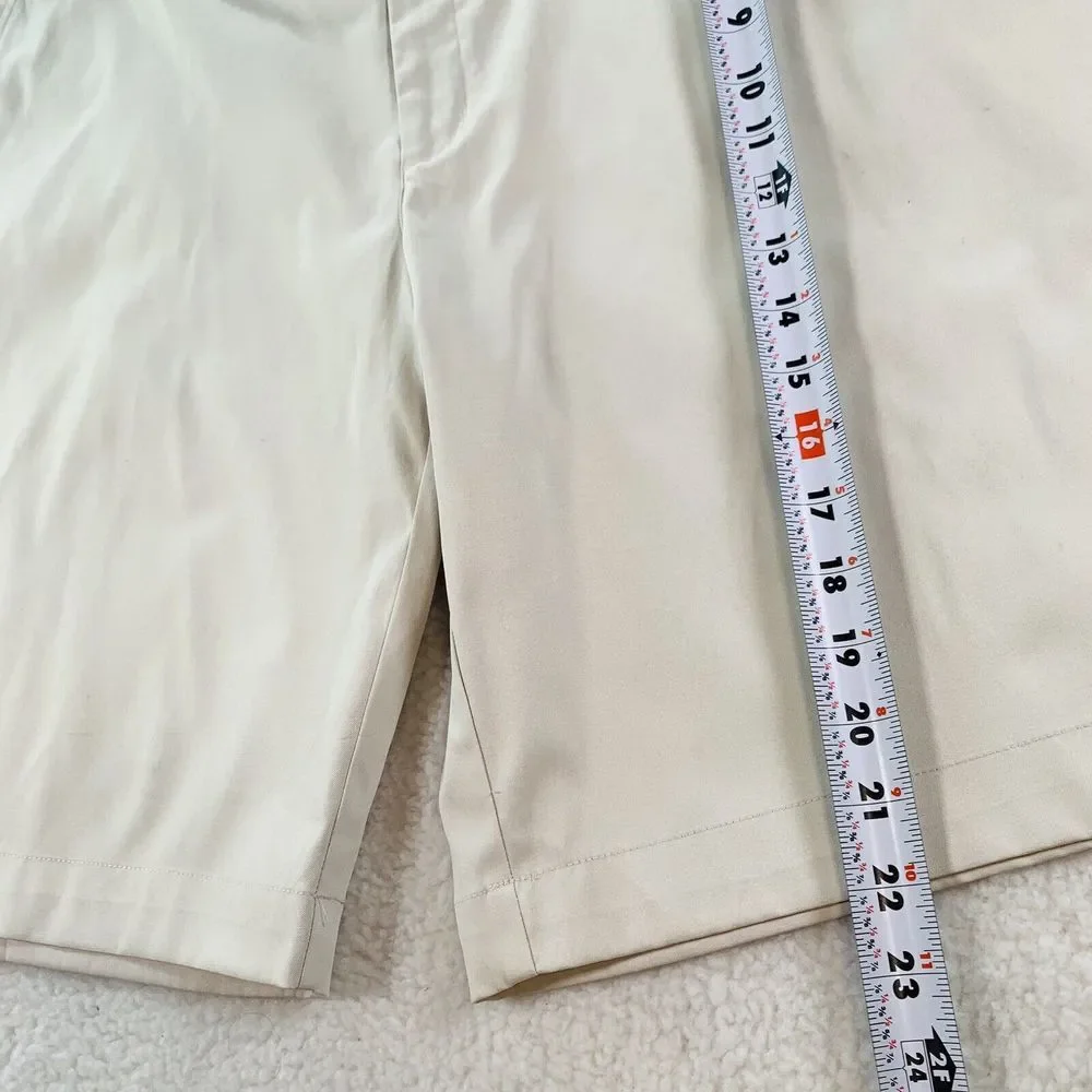 NikeGolf Mens Size‎ 40 Shorts Dri Fit Style FA1204HKC Polyester Tan